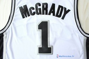 Maillot NBA Pas Cher San Antonio Spurs Tracy McGrady 1 Blanc