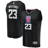 LA Clippers Lou Williams Fanatics Branded Black Fast Break Replica Jersey - Statement Edition