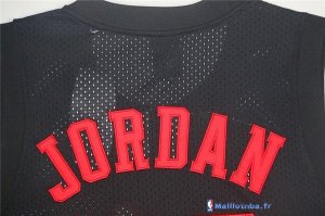 Maillot NBA Pas Cher Chicago Bulls Michael Jordan 23 Noir Engrener