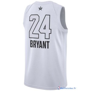 Maillot NBA Pas Cher NBA All Star 2018 Kobe Bryant 24 Blanc
