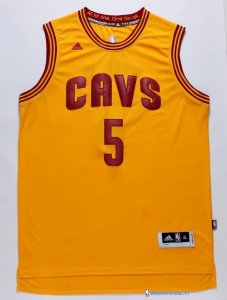 Maillot NBA Pas Cher Cleveland Cavaliers J.R.Smith 5 Jaune