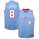 Chicago Bulls Zach LaVine Nike Blue Swingman Jersey Jersey – City Edition