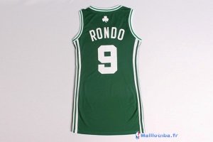 Maillot NBA Pas Cher Boston Celtics Femme Rajon Rondo 9 Vert