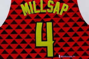 Maillot NBA Pas Cher Atlanta Hawks Paul Millsap 4 Rouge