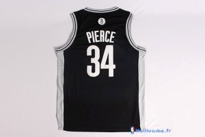 Maillot NBA Pas Cher Brooklyn Nets Paul Pierce 34 Noir