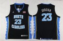 Maillot NCAA Pas Cher North Carolina Junior Michael Jordan 23 Noir