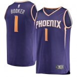 Phoenix Suns Devin Booker Fanatics Branded Purple Fast Break Replica Jersey - Icon Edition
