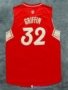 Maillot NBA Pas Cher Noël Los Angeles Clippers Griffin 32 Rouge