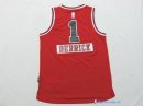 Maillot NBA Pas Cher Chicago Bulls Junior Derrick 1 Rouge