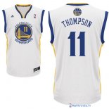 Maillot NBA Pas Cher Golden State Warriors Klay Thompson 11 Blanc