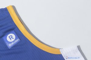 Maillot NBA Pas Cher Golden State Warriors Stephen Curry 30 Bleu 2017/18