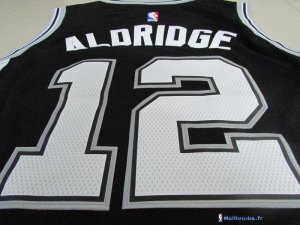 Maillot NBA Pas Cher San Antonio Spurs LaMarcus Aldridge 12 Noir