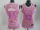 Maillot NBA Pas Cher Los Angeles Lakers Femme Dwight Howard 12 Rose