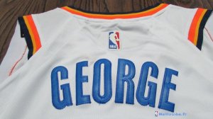 Maillot NBA Pas Cher Oklahoma City Thunder Paul George 13 Blanc Association 2017/18