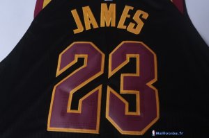 Maillot NBA Pas Cher Cleveland Cavaliers LeBron James 23 Noir 2017/18