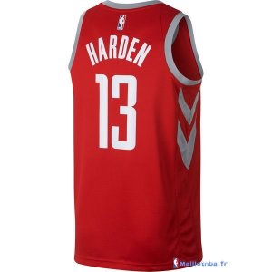 Maillot NBA Pas Cher Houston Rockets James Harden 13 Nike Rouge Ville 2017/18