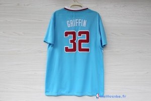 Maillot NBA Pas Cher Los Angeles Clippers Blake Griffin 32 Bleu MC