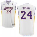 Maillot NBA Pas Cher Los Angeles Lakers Kobe Bryant 24 Blanc