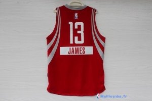 Maillot NBA Pas Cher Noël Golden State James 13 Rouge