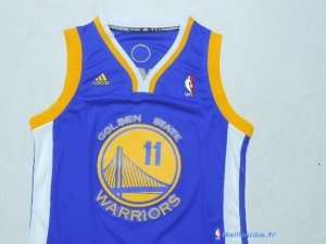 Maillot NBA Pas Cher Golden State Warriors Junior Klay Thompson 11 Bleu