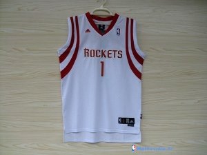 Maillot NBA Pas Cher Houston Rockets Tracy McGrady 1 Blanc