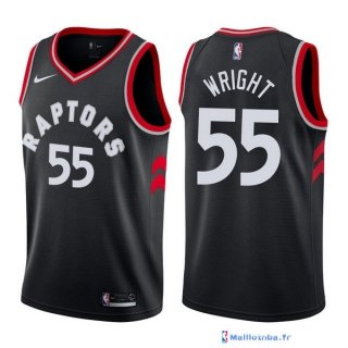Maillot NBA Pas Cher Toronto Raptors Delon Wright 55 Noir Statement 2017/18