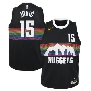 Denver Nuggets Nikola Jokic Nike Black Swingman Jersey Jersey – City Edition