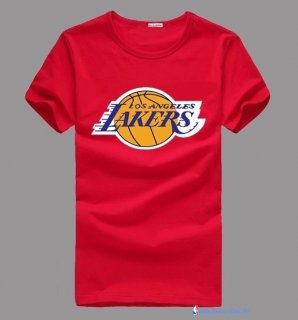 T-Shirt NBA Pas Cher Los Angeles Lakers Rouge