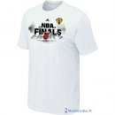 T-Shirt NBA Pas Cher Miami Heat Blanc 1