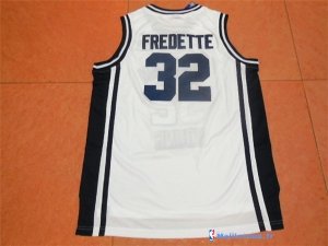 Maillot NCAA Pas Cher Brigham Jimmer Fredette 32 Blanc