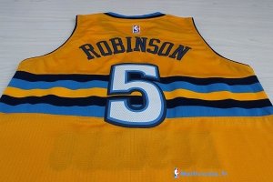 Maillot NBA Pas Cher Denver Nuggets Nate Robinson 5 Jaune