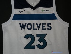 Maillot NBA Pas Cher Minnesota Timberwolves Jimmy Butler 23 Blanc 2017/18