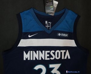 Maillot NBA Pas Cher Minnesota Timberwolves Jimmy Butler 23 Marine 2017/18