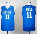Maillot NCAA Pas Cher Kentucky John Wall 11 Bleu