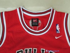 Maillot NBA Pas Cher Chicago Bulls Junior Michael Jordan 23 Rouge