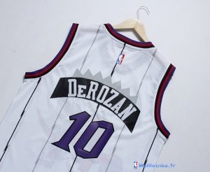 Maillot NBA Pas Cher Toronto Raptors Demar DeRozan 10 Retro Blanc