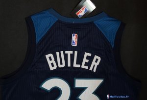 Maillot NBA Pas Cher Minnesota Timberwolves Jimmy Butler 23 Marine 2017/18