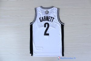 Maillot NBA Pas Cher Brooklyn Nets Kevin Garnett 2 Blanc