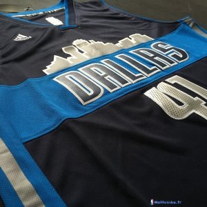 Maillot NBA Pas Cher Dallas Mavericks Dirk Nowitzki 41 Noir