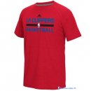 T-Shirt NBA Pas Cher Los Angeles Clippers Rouge 1