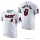 Maillot Manche Courte Miami Heat Josh Richardson 0 Blanc 2017/18