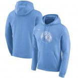 Minnesota Timberwolves Nike Blue 2019/20 City Edition Club Pullover Hoodie