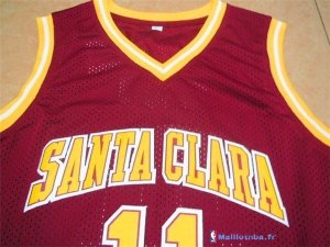 Maillot NCAA Pas Cher Santa Clara Nash 11 Rouge