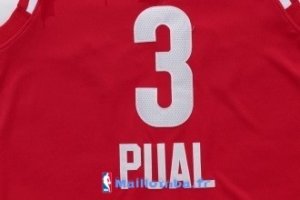 Maillot NBA Pas Cher All Star 2016 Chris Paul 3 Rouge