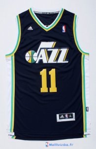 Maillot NBA Pas Cher Utah Jazz Dante Exum 11 Bleu