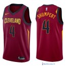 Maillot NBA Pas Cher Cleveland Cavaliers Iman Shumpert 4 Rouge Icon 2017/18