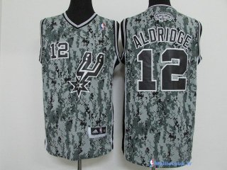 Maillot NBA Pas Cher San Antonio Spurs LaMarcus Aldridge 12 Vert