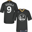 Maillot NBA Pas Cher Golden State Warriors Andre Iguodala 9 Noir MC