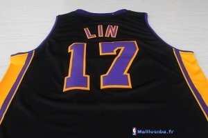 Maillot NBA Pas Cher Los Angeles Lakers Jeremy Lin 17 Noir