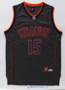 Maillot NCAA Pas Cher Syracuse Carmelo Anthony 15 Noir